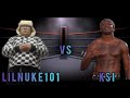 Lilnuke101 vs ksi fight night champion youtube boxing