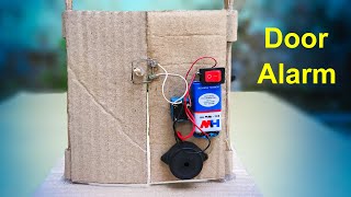 How To Make Door Alarm at Home Easy