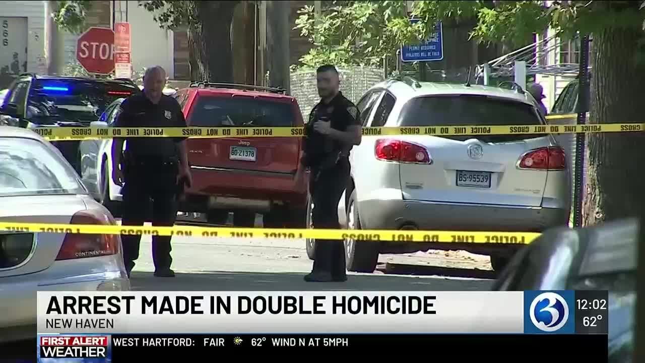 VIDEO: Arrest made in New Haven double homicide