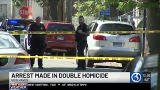 VIDEO: Arrest made in New Haven double homicide