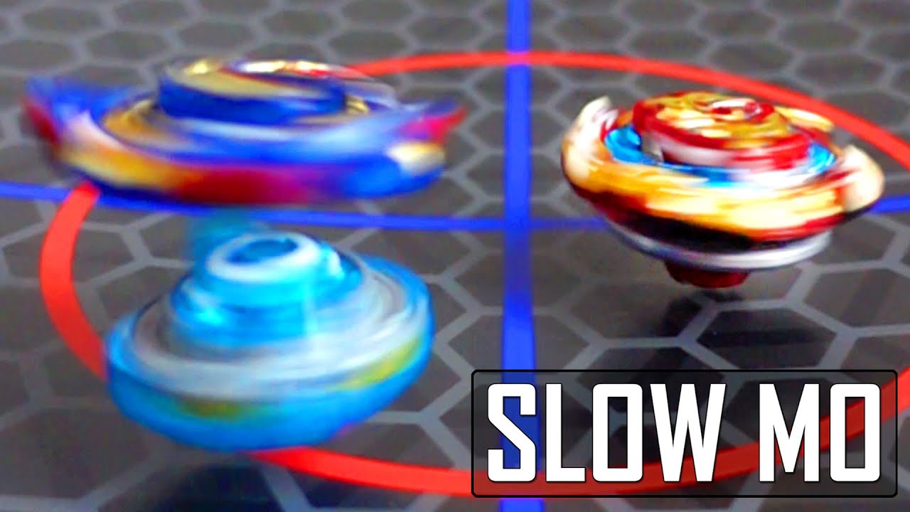 SHU VS VALT!! Astral Spriggan Bursting Savior Valkyrie in Slow Motion! Beyblade Slow Motion!