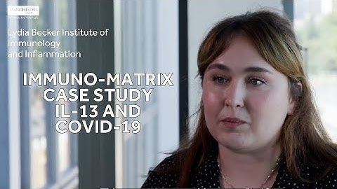 IL-13 and COVID-19 - Immuno-matrix Case Study