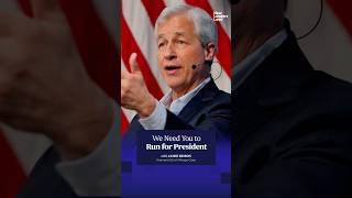 Jamie Dimon, CEO of JPMorgan Talks Running for President of the United States