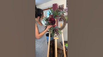 Simple Fall Wreath Tutorial