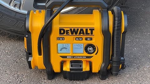 DeWalt Air compressor Review DCC020IB