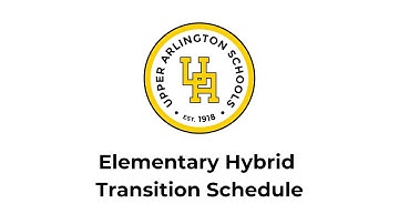 Elementary Hybrid Transition Schedule
