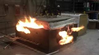 Fire Testing Concrete in our Labs Uplus Fireproof Insulation Materials Fire Laboratory
