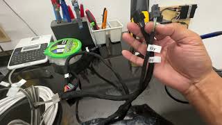 Plug and play harness for a F150 using a Kicker Key 200 4 amplifier in bi amp mode