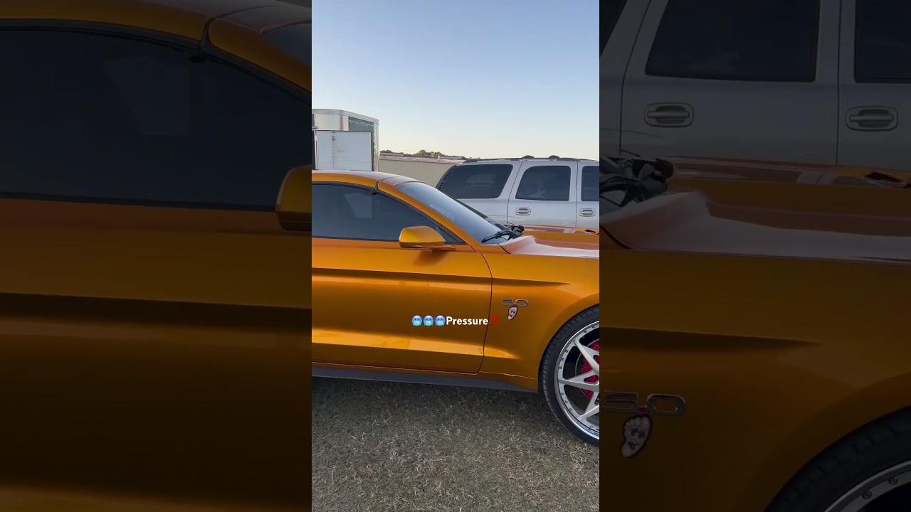 Mustang 5.0 on Forgiato wheels 