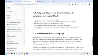 Spatial SQL