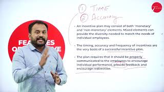 DAY 07 | HUMAN RESOURCE MANAGEMENT - III | VI SEM | B.B.A | INCENTIVE PLANS | L2