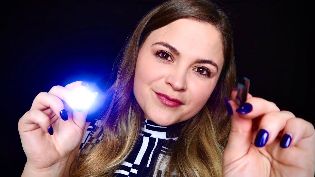ASMR | Up Close Face Examination Roleplay | Soft Spoken