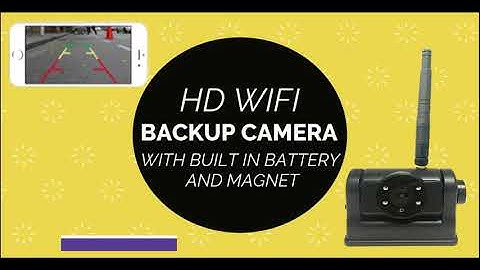 TD OVERVIEW VIDEO HD WIFI BACKUP CAM