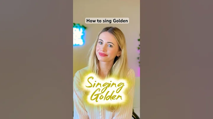 How to sing Golden✨#golden #goldencover #demonhunters #howtosinghigher #highnotes