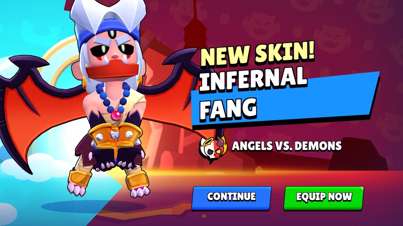 NEW SKIN! INFERNAL FANG - ANGELS VS. DEMONS - Gameplay 2025 (IOS, Android) | 