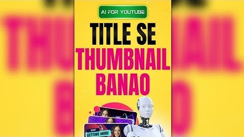 Create Stunning YouTube Thumbnails Using AI | Step-by-Step Guide |