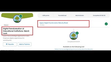 Digital Transformation at Educational Institutions: Quick Look | Salesforce Trailhead