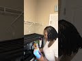 Late night clean after work Laundry room declutter + organize #CleanWithMe #LaundryRoomRefresh