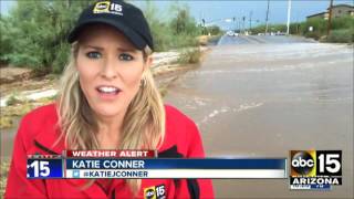 STAY SAFE! Flash Flood Warning for the Valley!