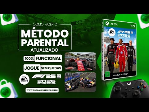 MÉTODO PARENTAL 2026 DEFINITIVO E ATUALIZADO - XBOX ONE E XBOX SERIES X|S - FORMULA 1 2026 - F1 2026