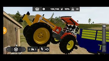 HMT 6522 mod in FS 20 ||  FS 20 HMT 6522 tractor mod #hmttractor