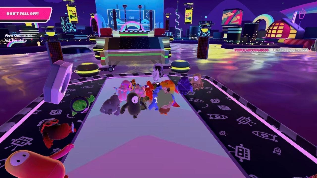 Fai played da Game about falling guys.