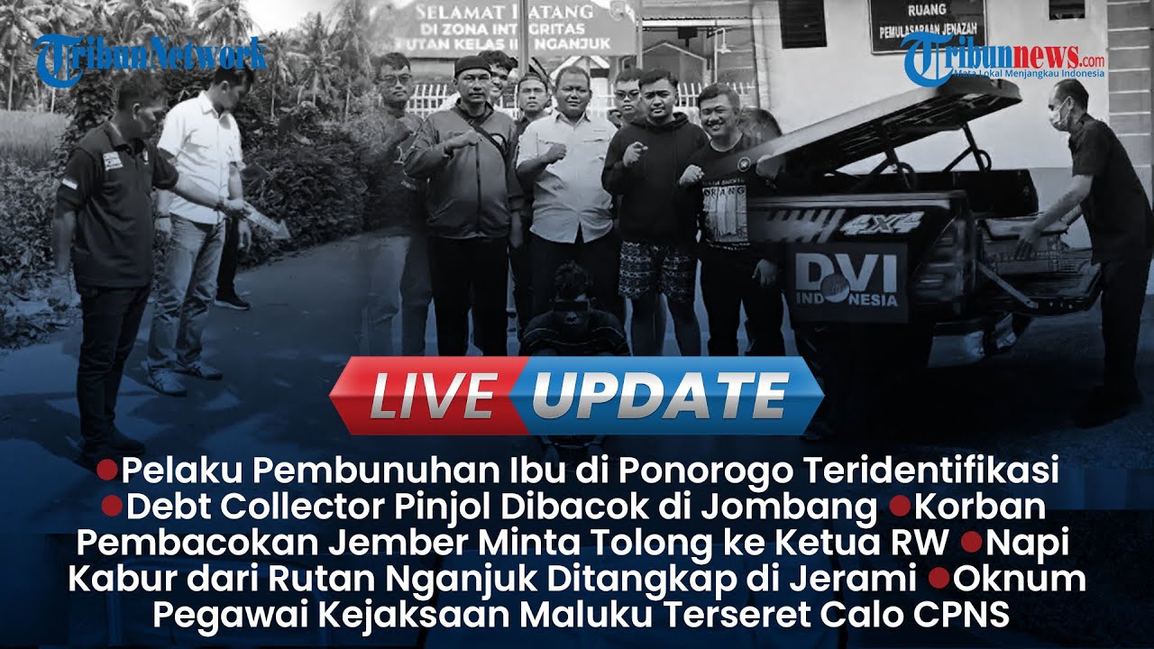 🔴LIVE UPDATE: Pelaku Pembunuhan Ibu di Ponorogo Teridentifikasi, DC Pinjol Dibacok di Jombang