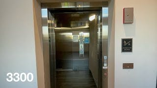 Schindler 3300 Traction Elevator @ an apartment building