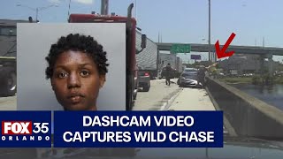 Dashcam video captures wild chase in South Florida