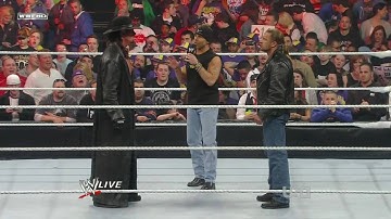 WWE Raw 3/28/11  Undertaker & Triple H Face to Face (HBK Return) Part 1 (HD)