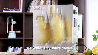 Hanchen Double-Cup Automatic Boba Tea Shaker Machine for Commercial Use Profile