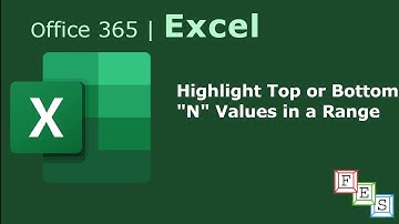 How to Highlight Top or Bottom N values in a Range in Excel - Office 365
