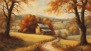 Vintage Thanksgiving Landscapes | 30-Minute Fall Background | Cozy Autumn Vibes | TV Wallpaper screenshot 3