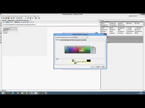 Setting Up Border,background And Foreground Color To A Control In Java Swing In Netbeans