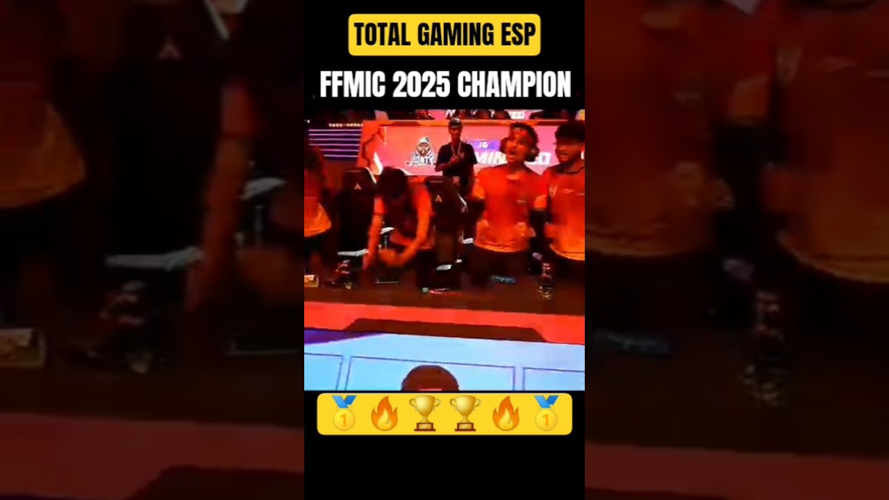 TEZ FFMIC 2025 CHAMPIONS TOTAL GAMING ESP 🥇🏆🔥