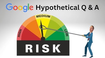 Google Program Manager - Hypothetical Risk - Question & Answer