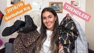 ⁣2018/19 Sonbahar Kış Trendleri