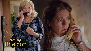 George Has a Heart Attack After a Night of Drinking With Brenda | Young Sheldon