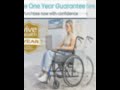 Vive Health Air Frame Foldable Lightweight Manual Wheelchair