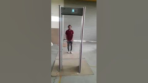 ZKTeco 18 Zone Walk Through Metal Detector
