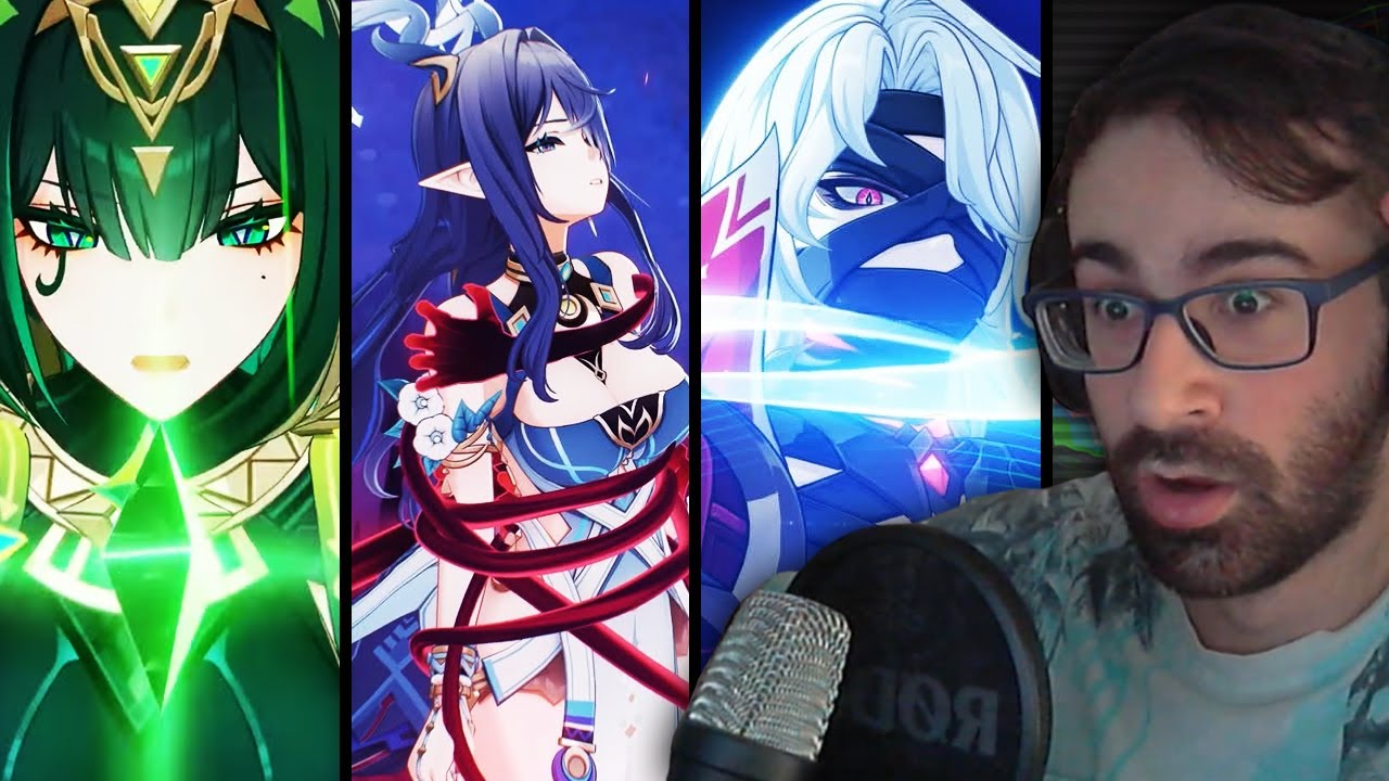 Reacción TODAS Cinemáticas Genshin Impact Luna II