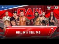 WWE 2K23 - Team John Cena vs Team The Rock | Hell in a Cell Match | PS5™ [4K60]