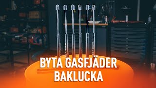 Byt Gasfjäder Baklucka på egen hand - gratis instruktionsvideo