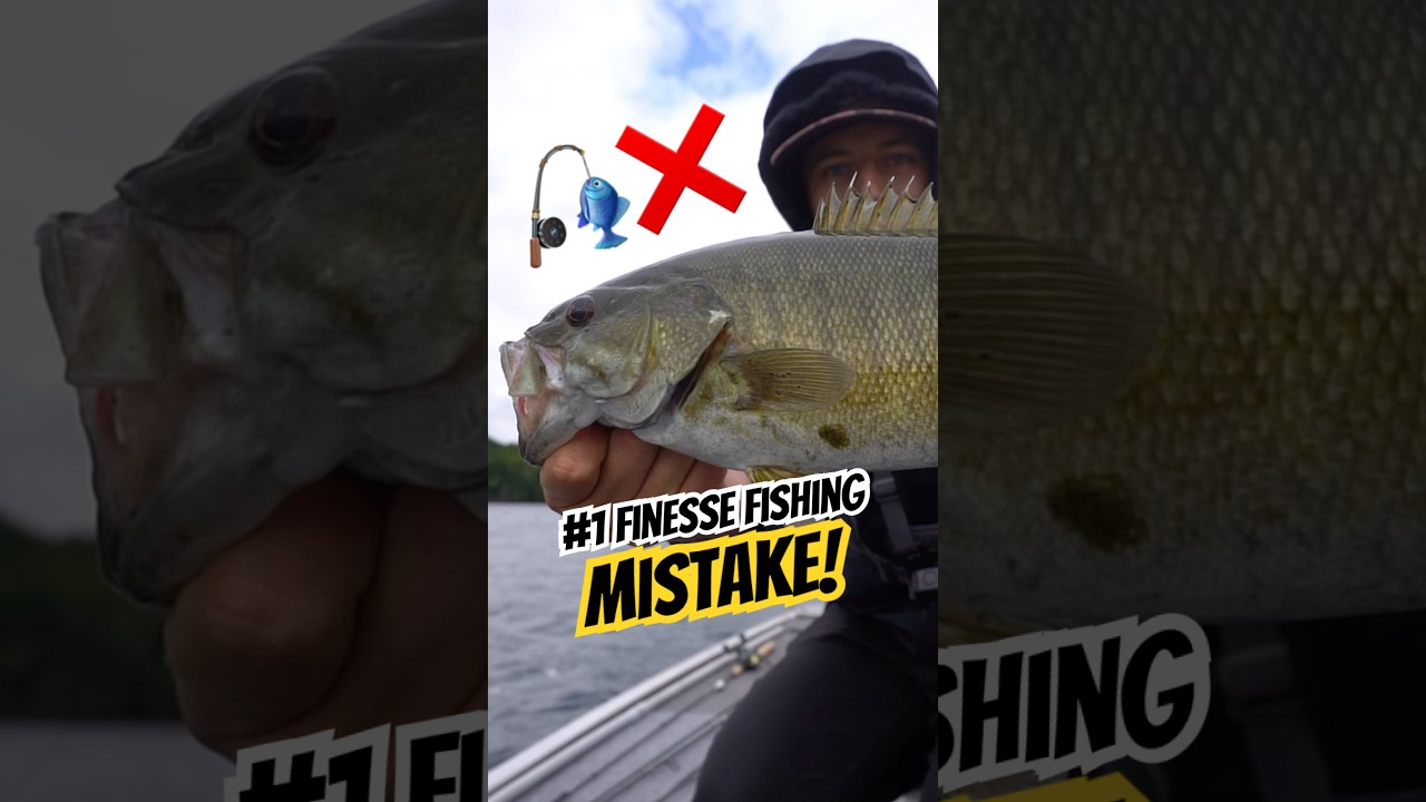 The BIGGEST Finesse Fishing MISTAKE! (DON’T Do This!) 🎣❌ 