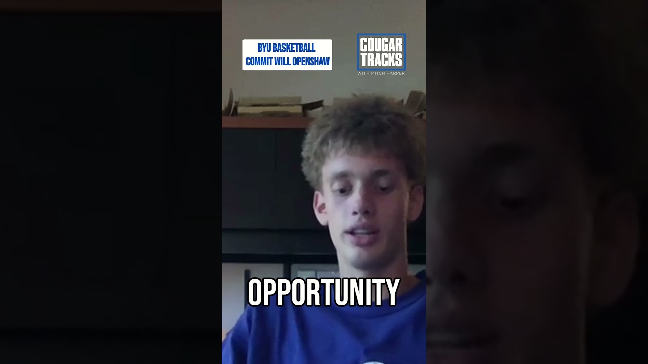 Уилл Опеншоу объясняет, почему он выбрал баскетбольную команду BYU 