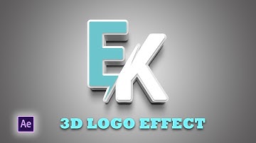 How To Craete 3D Logo Animation in 2 Minutes // No Plugin Required