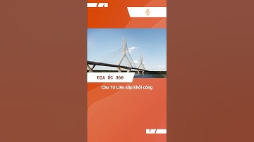 Hà Nội "chốt" thời điểm khởi công cầu Tứ Liên #hanoi #izclip