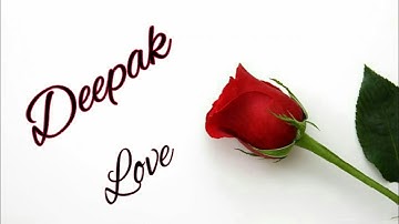 Deepak name letter  new what