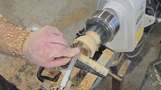 Woodturning Egg Box With Accent_ 4-ways Project