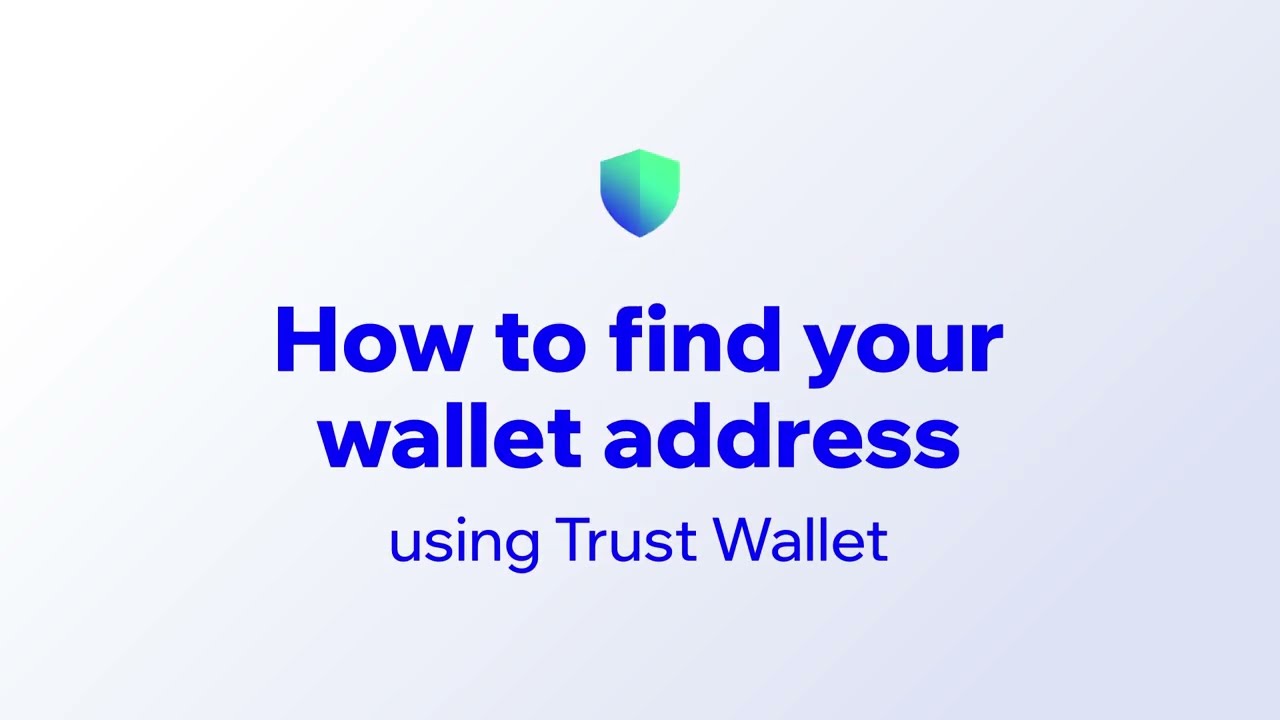 How to find your wallet address – Official Trust Wallet Guide